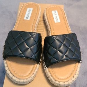 Steve Madden Caela black Sandal/ espedril